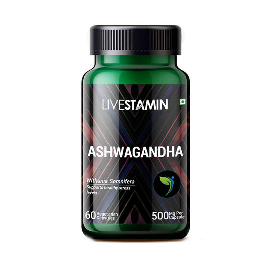 Livestamin Ashwagandha Capsules - Grab2buy
