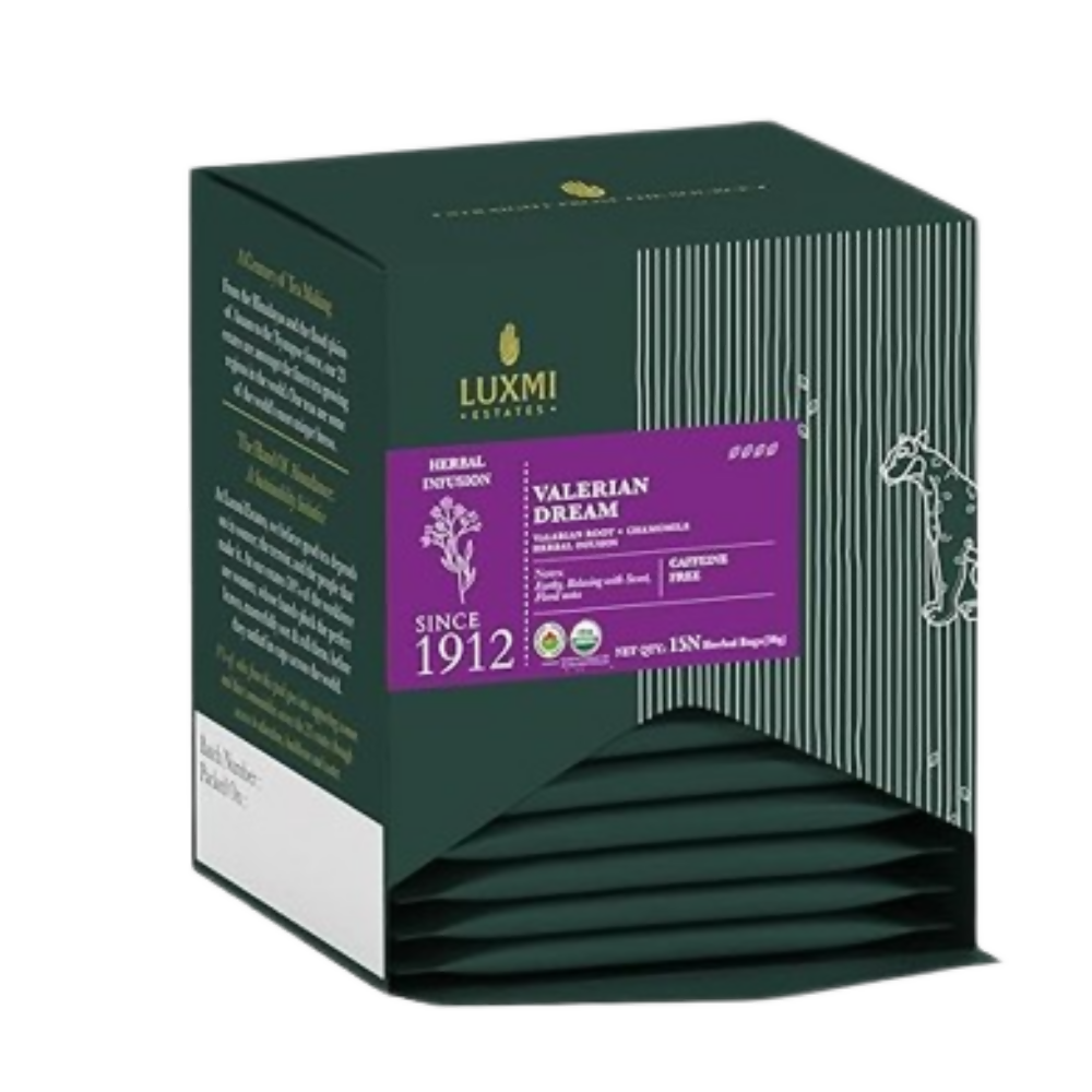 Luxmi Estates Valerian Dream – Organic Sleep Tea