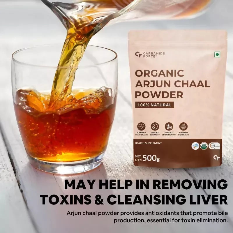 Carbamide Forte Organic Arjun Chaal Powder 