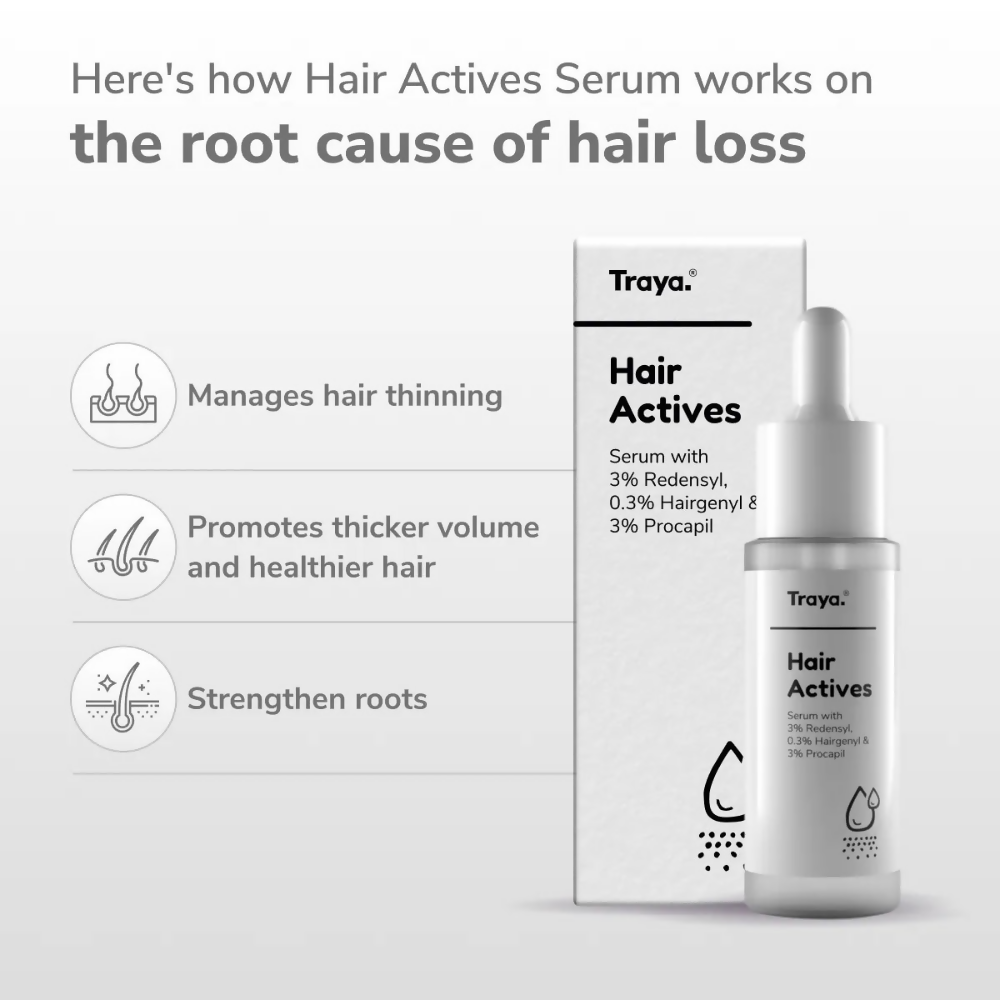 Traya Hair Actives Serum  Grab2Buy Traya Grab2Buy