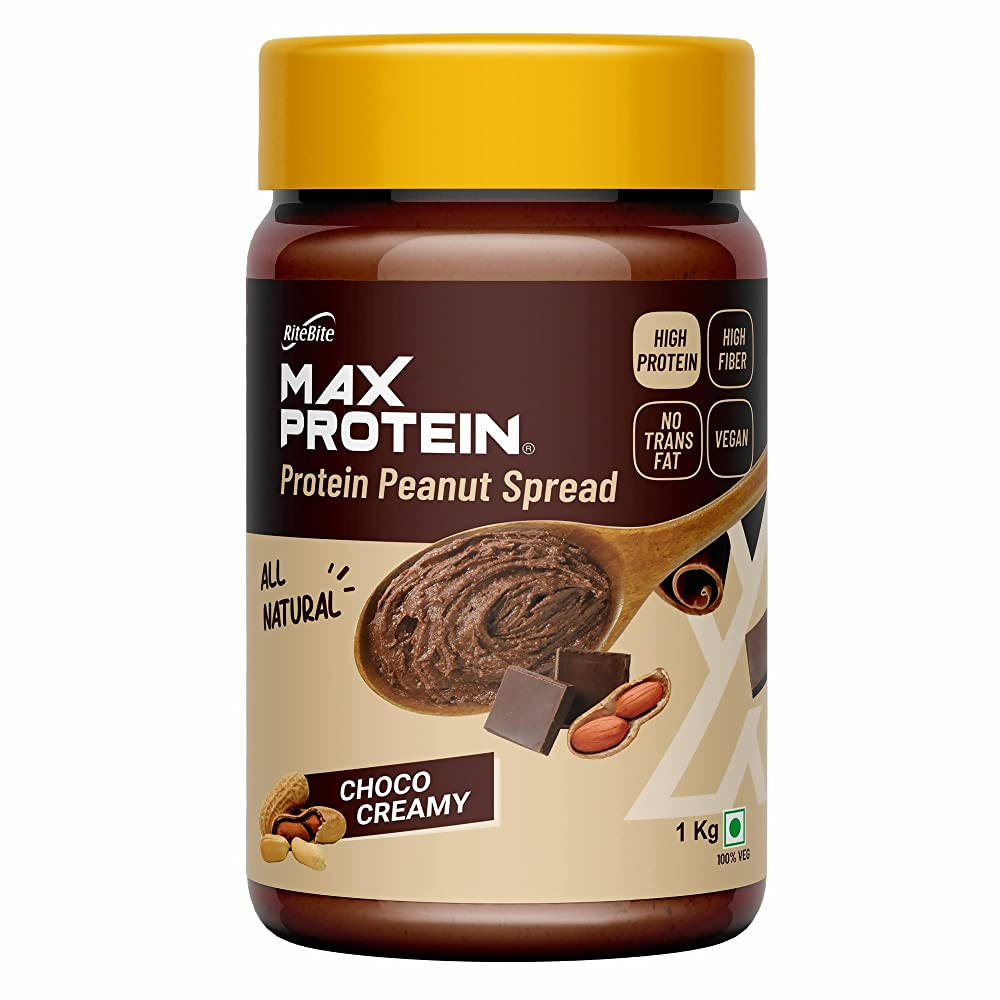 RiteBite Max Protein Choco Creamy Peanut Butter Spread - Grab2buy