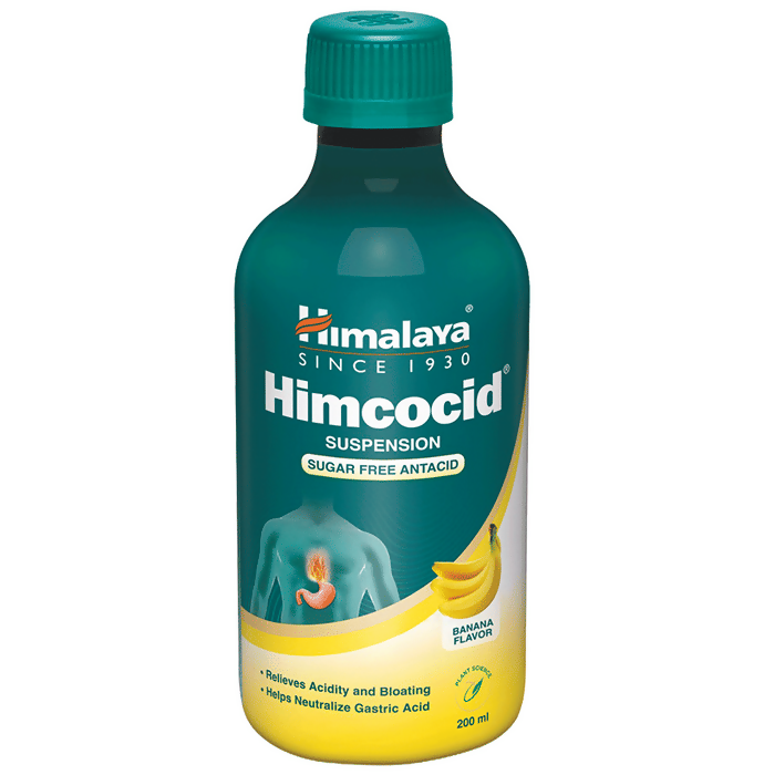Himalaya Herbals Himcocid Sugar Free Suspension 