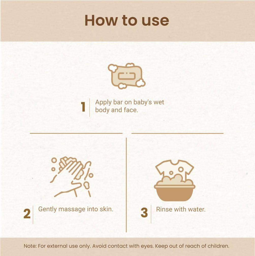 Mother Sparsh Plant Powered Natural Baby Soap