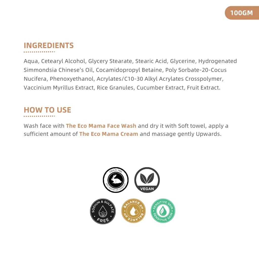 The Eco Mama Tea Tree Face Scrub 