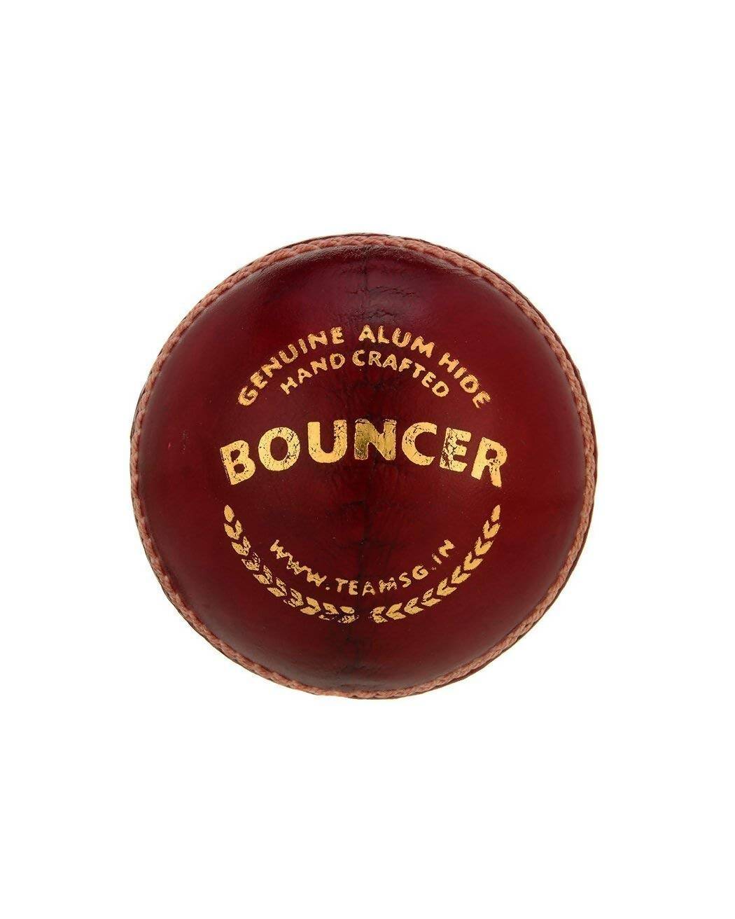 SG Bouncer Leather Ball - Red 