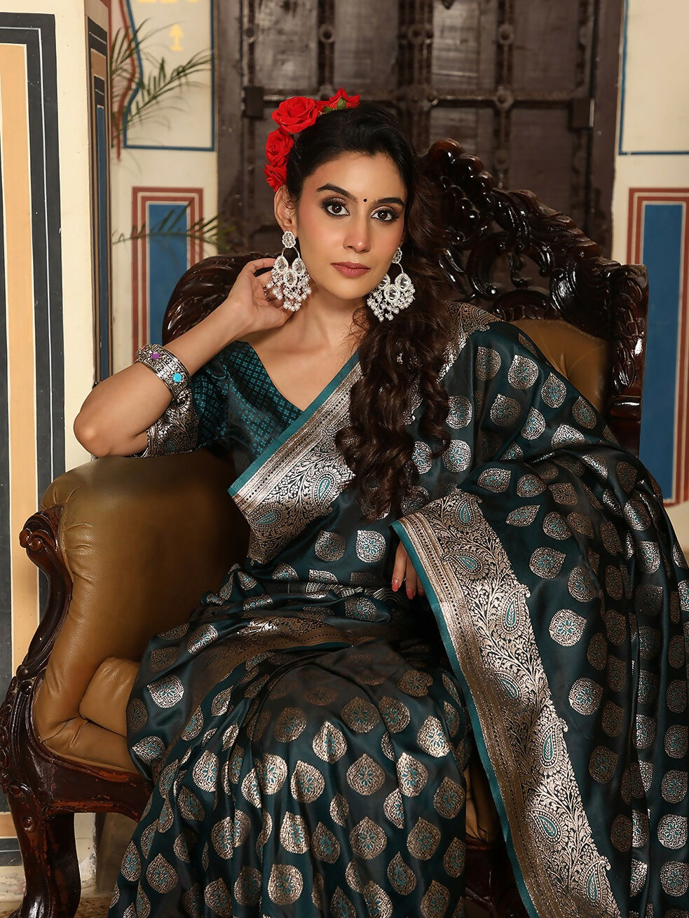 Shree Shyam Fashion Torque Silk Saree