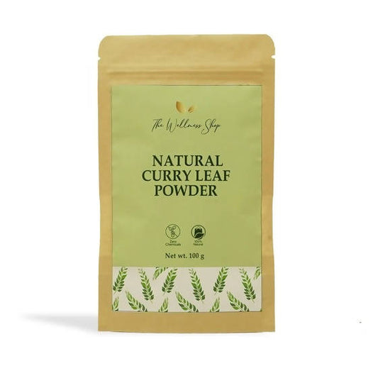 The Wellness Shop Natural Curry Leaf Powder  Grab2Buy The Wellness Shop Grab2Buy