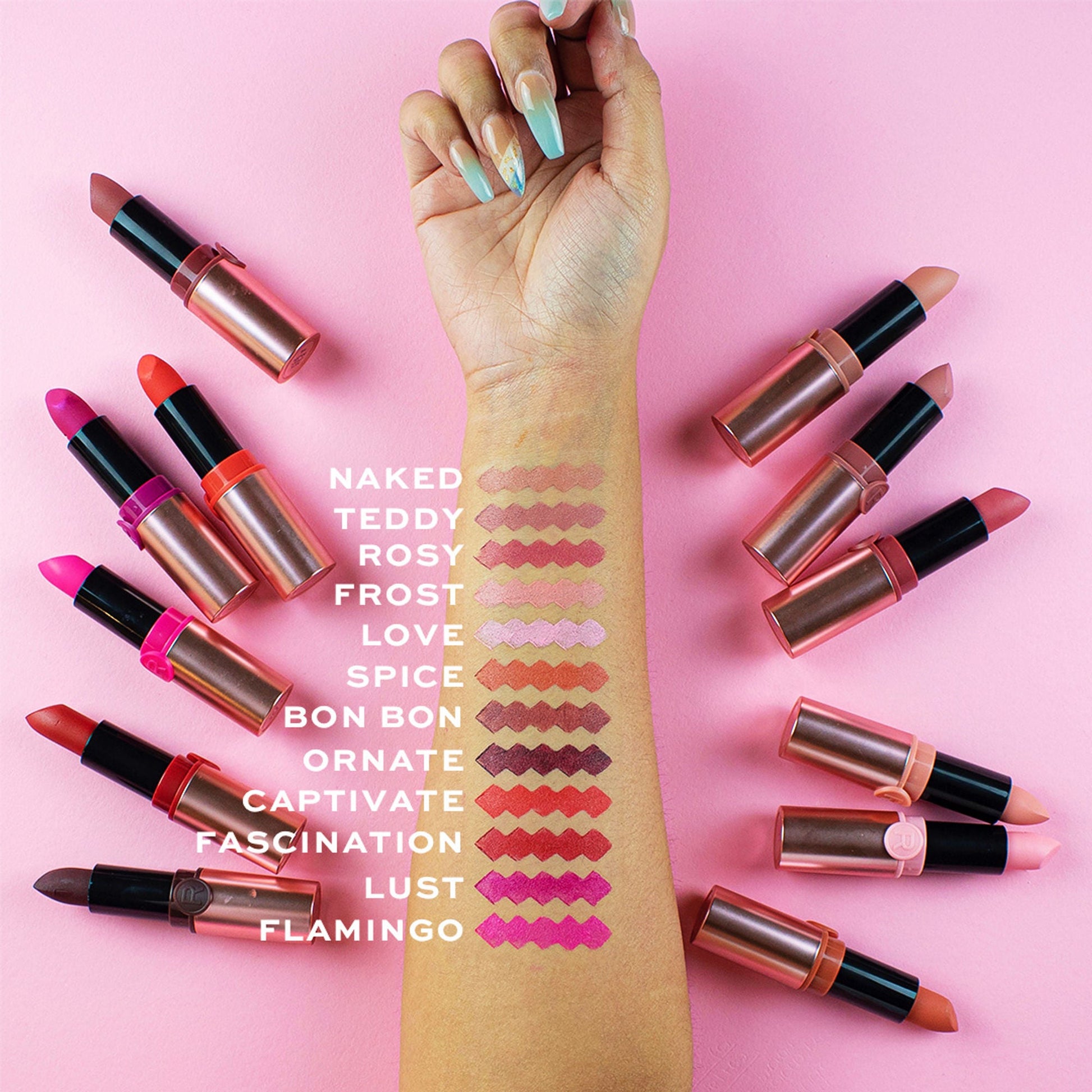 Revolution Powder Matte Lipstick - Bon Bon
