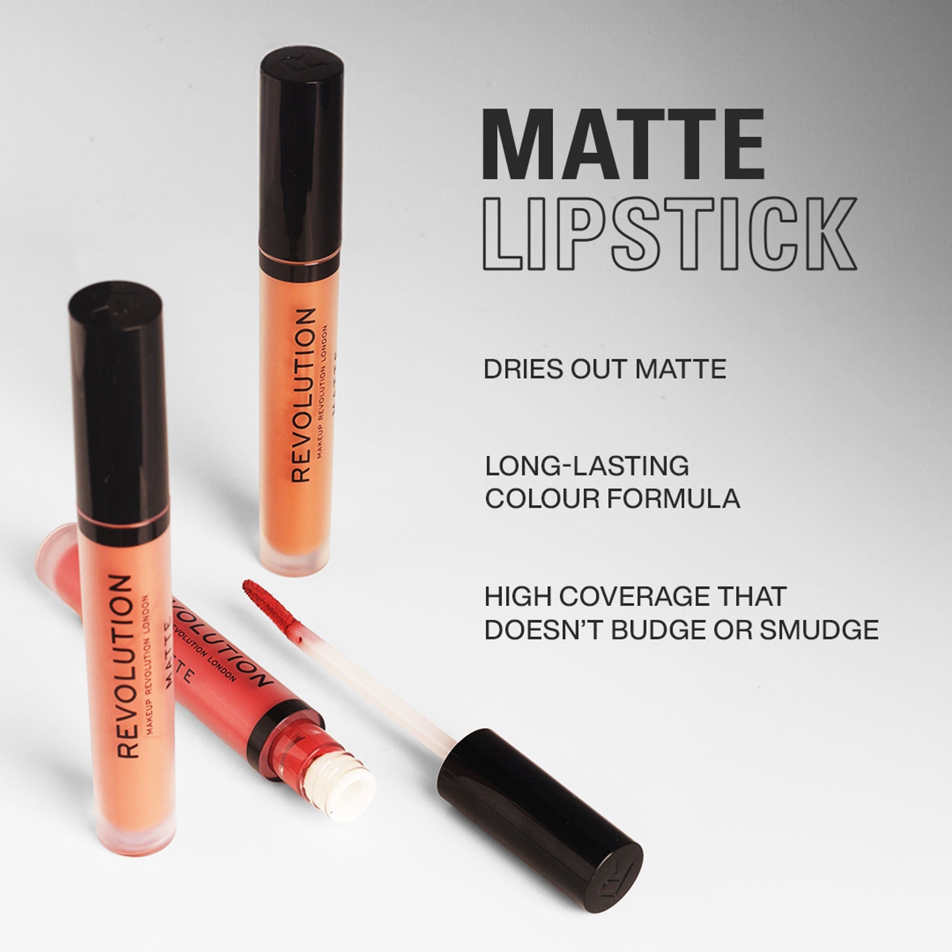 Makeup Revolution White Wedding Matte Lipstick - 114 Matte