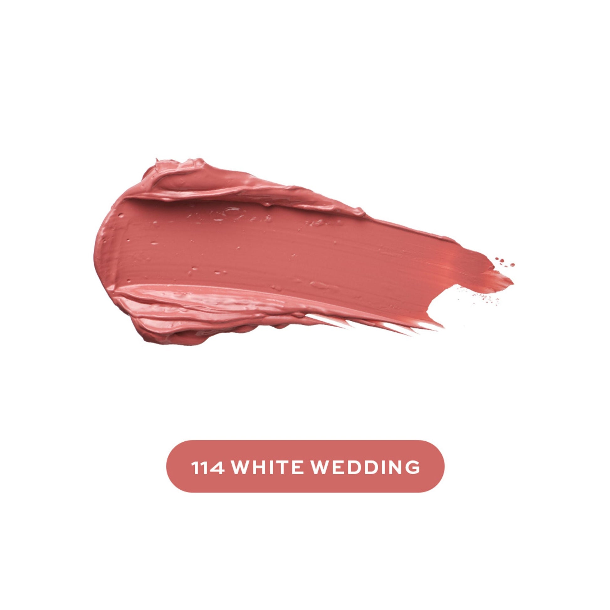 Makeup Revolution White Wedding Matte Lipstick - 114 Matte