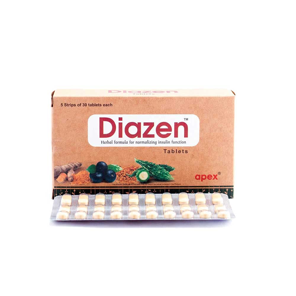Apex Ayurvedic Diazen Tablets | Grab2Buy