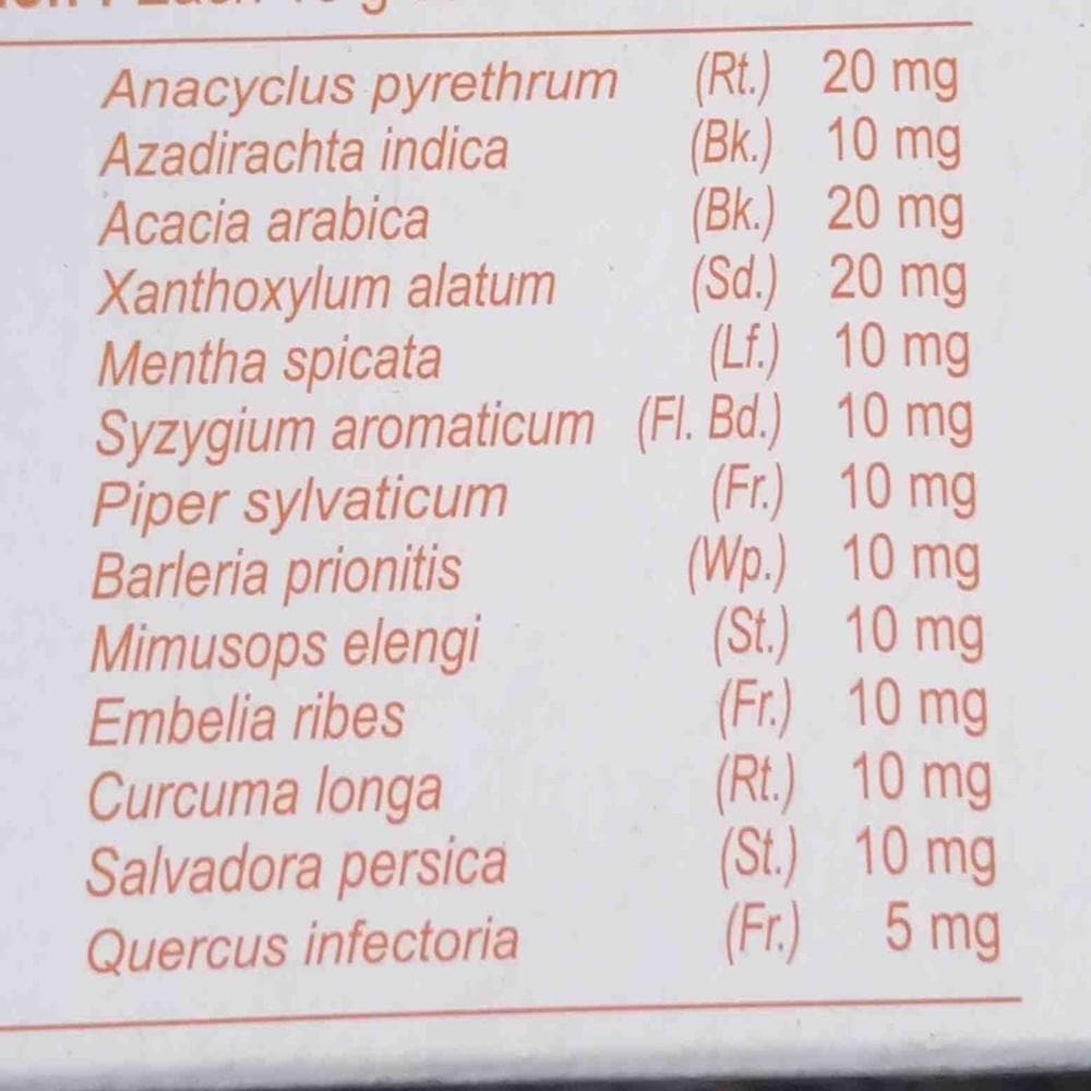 Patanjali Dant Kanti Natural Tooth Paste (100 gms) uses