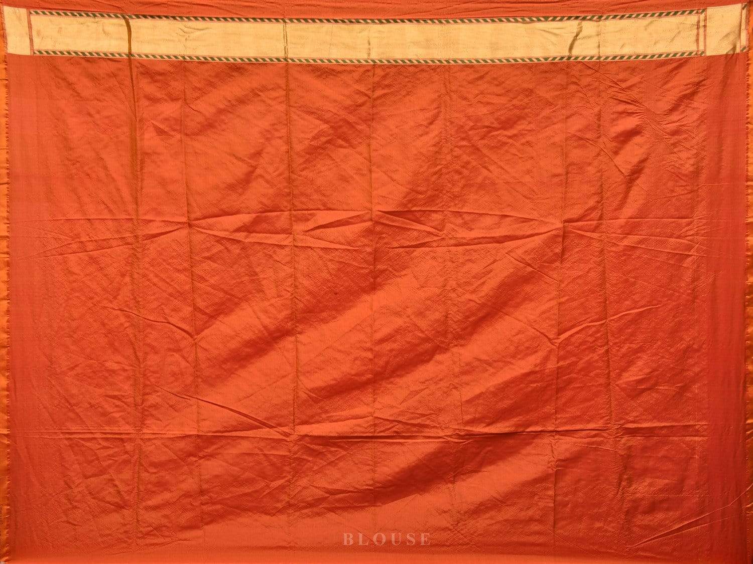 Dark Green Bandhani Paithani Silk Handloom Grab2Buy with One Side Border Design - Global Threads 