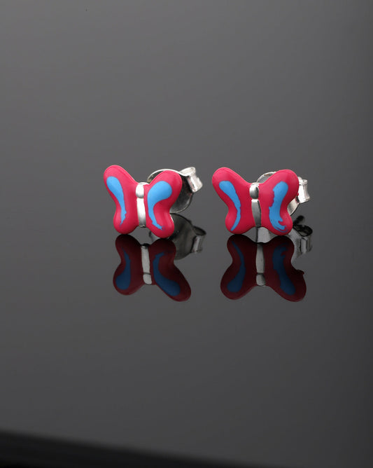 Rhodium Plated Beaded Drop Earring For Women - Wahe Jewels Noz2Toz