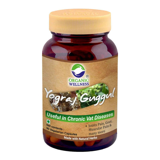 Organic Wellness Yograj Guggul Vegetarian Capsules - Grab2buy