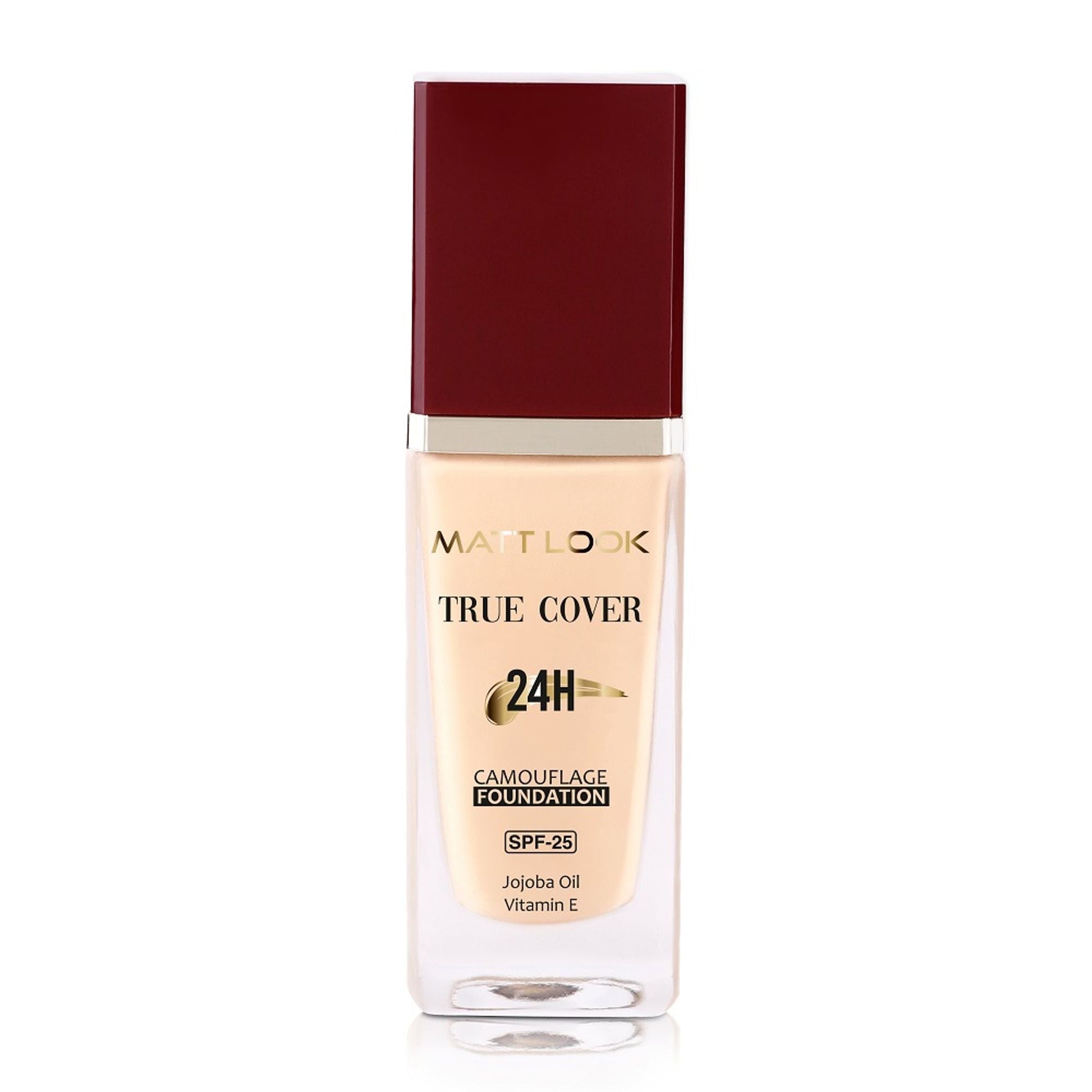 Matt Look True Cover Camouflage 24Hrs Long Stay Foundation - Sun Beige 
