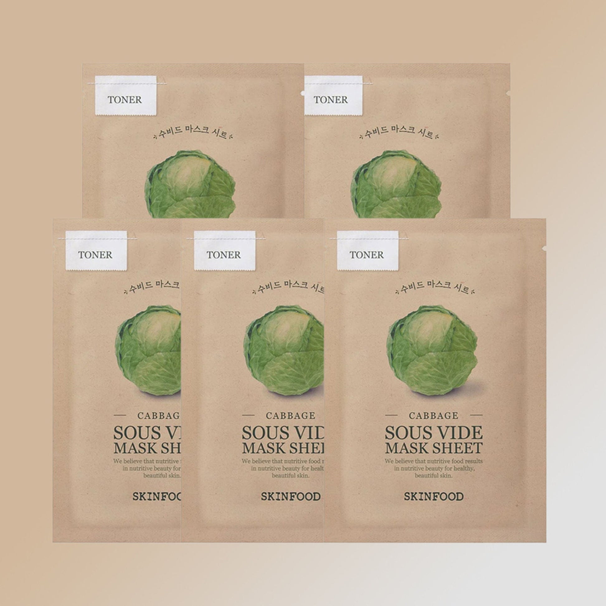 Skinfood Sous Vide Mask Sheet - Cabbage