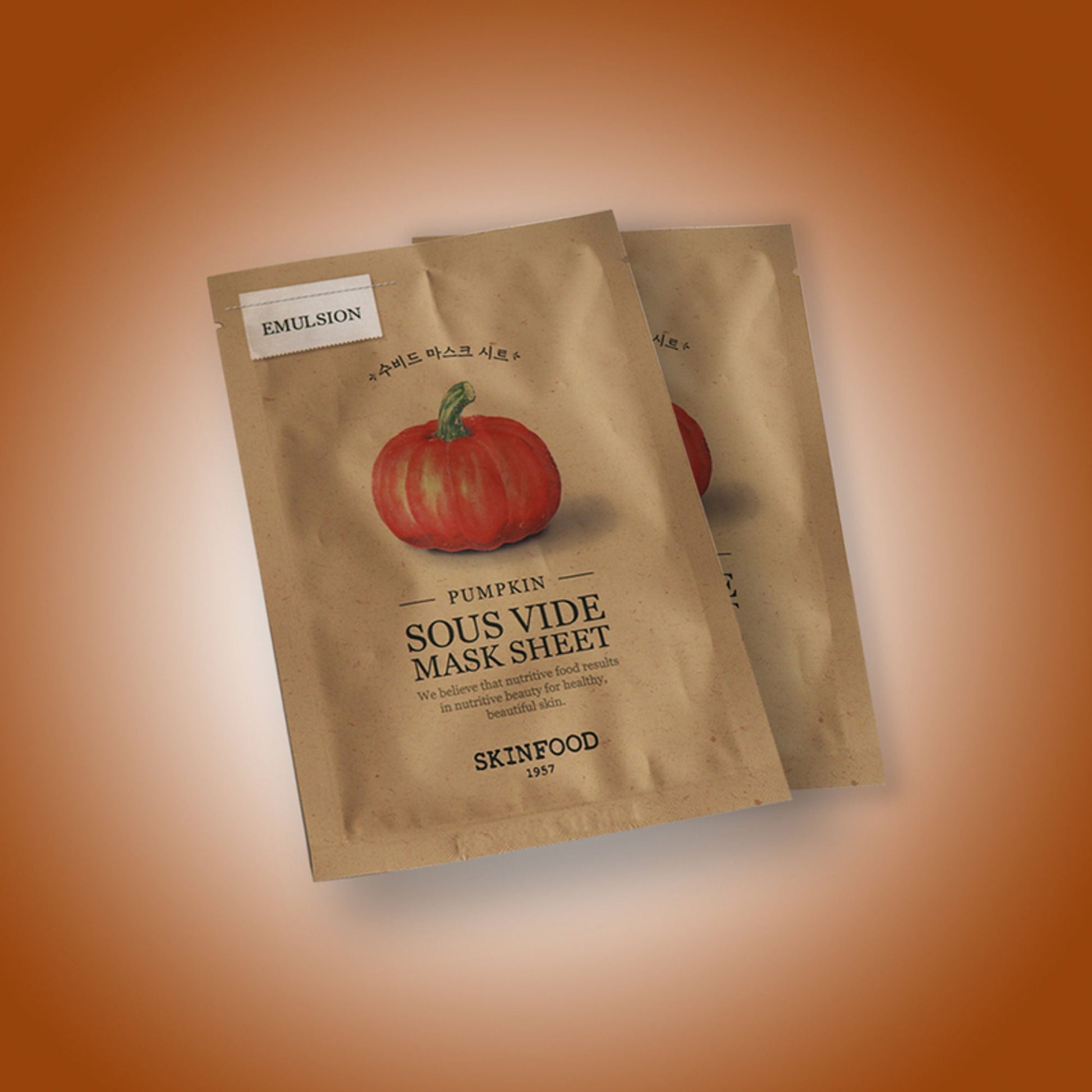 Skinfood Sous Vide Mask Sheet - Pumpkin