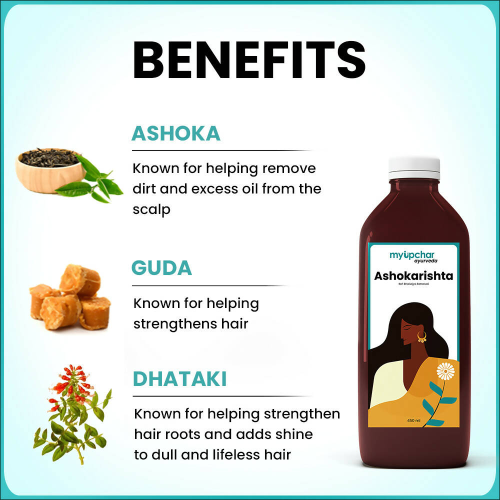 myupchar Ayurveda Ashokarishta Syrup For Women - Grab2buy