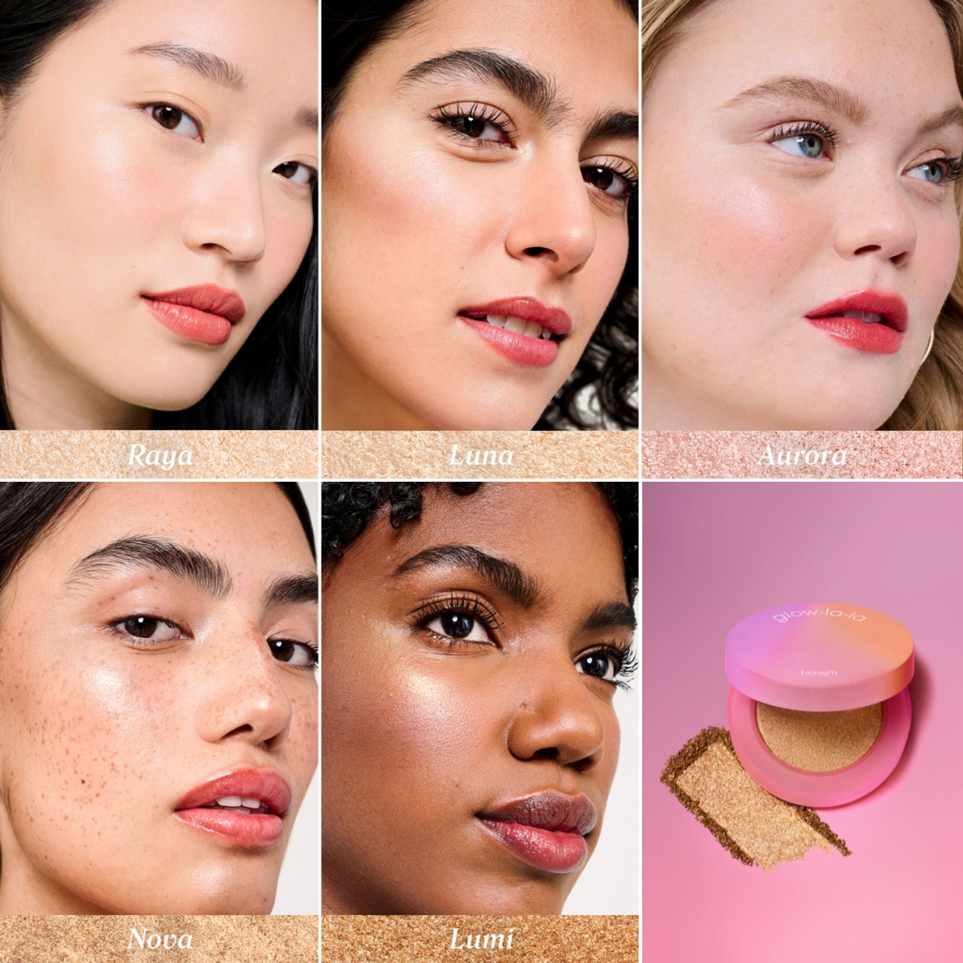 Benefit Cosmetics Glow-La-La Velvet Gleam Highlighter - Luna