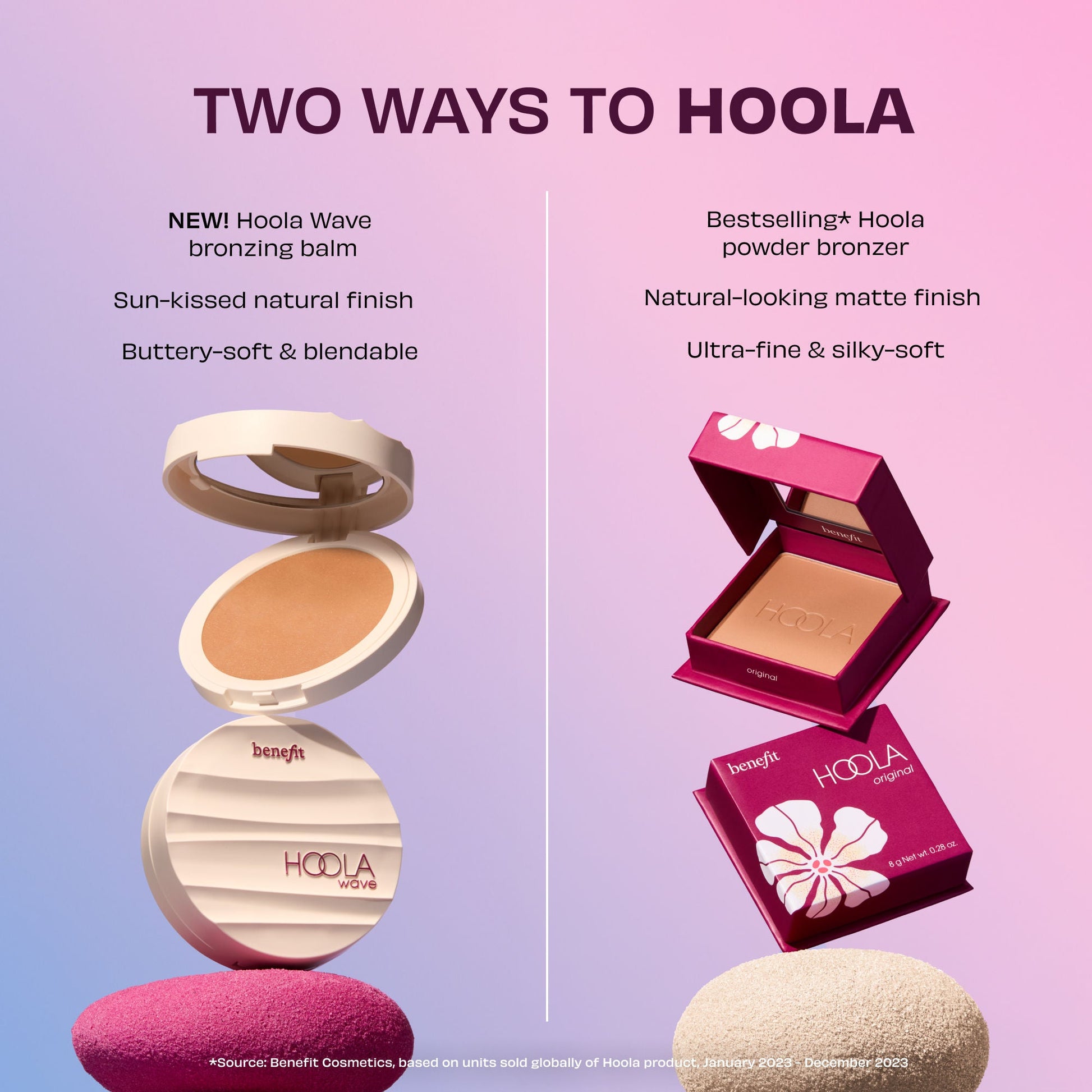 Benefit Cosmetics Hoola Wave Cream Bronzer Balm Creamy Bronzing Balm - Light