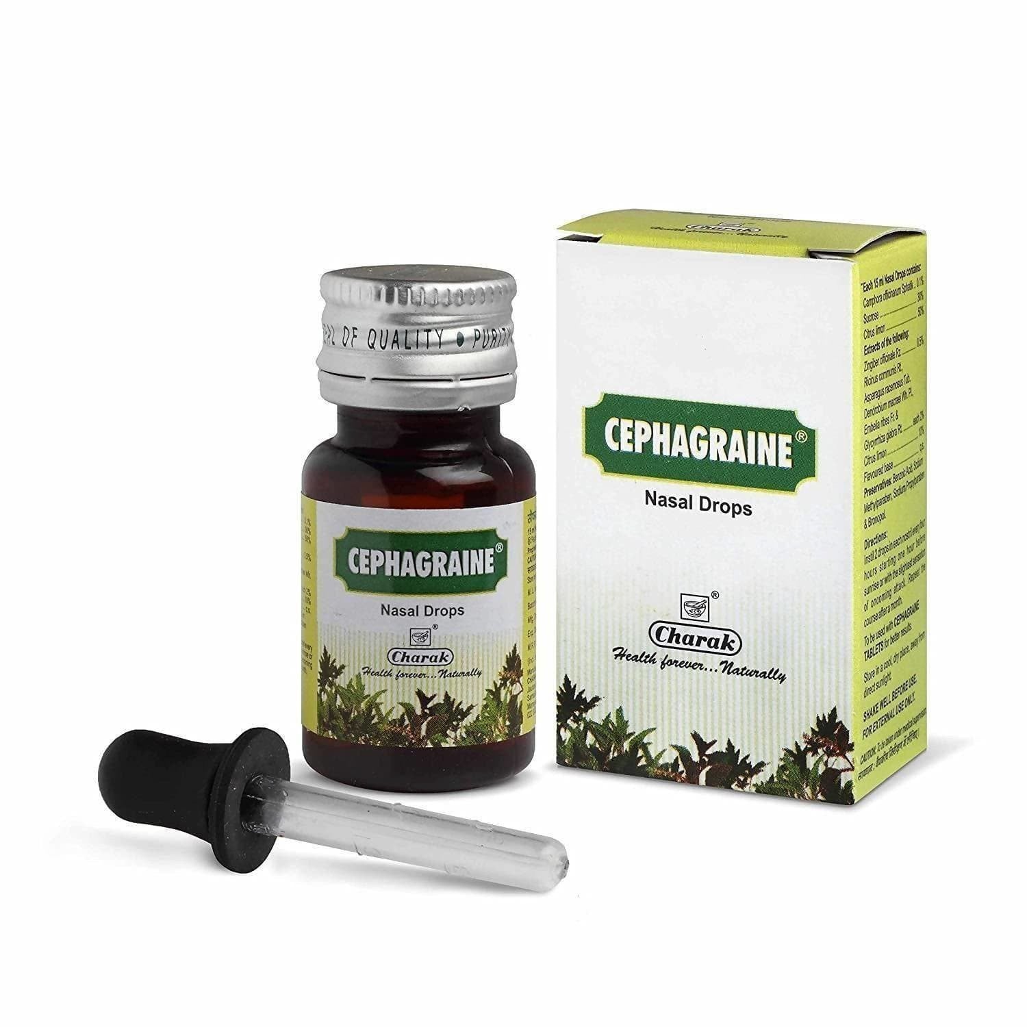 Charak Pharma Cephagraine Nasal Drops 