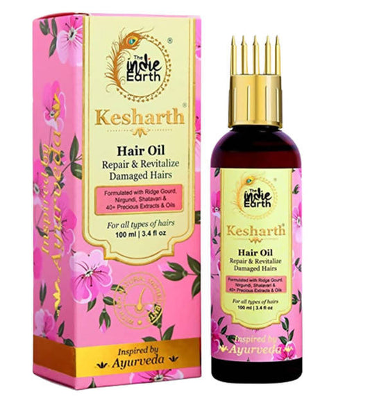The Indie Earth Kesharth Hair Oil  Grab2Buy The Indie Earth Grab2Buy