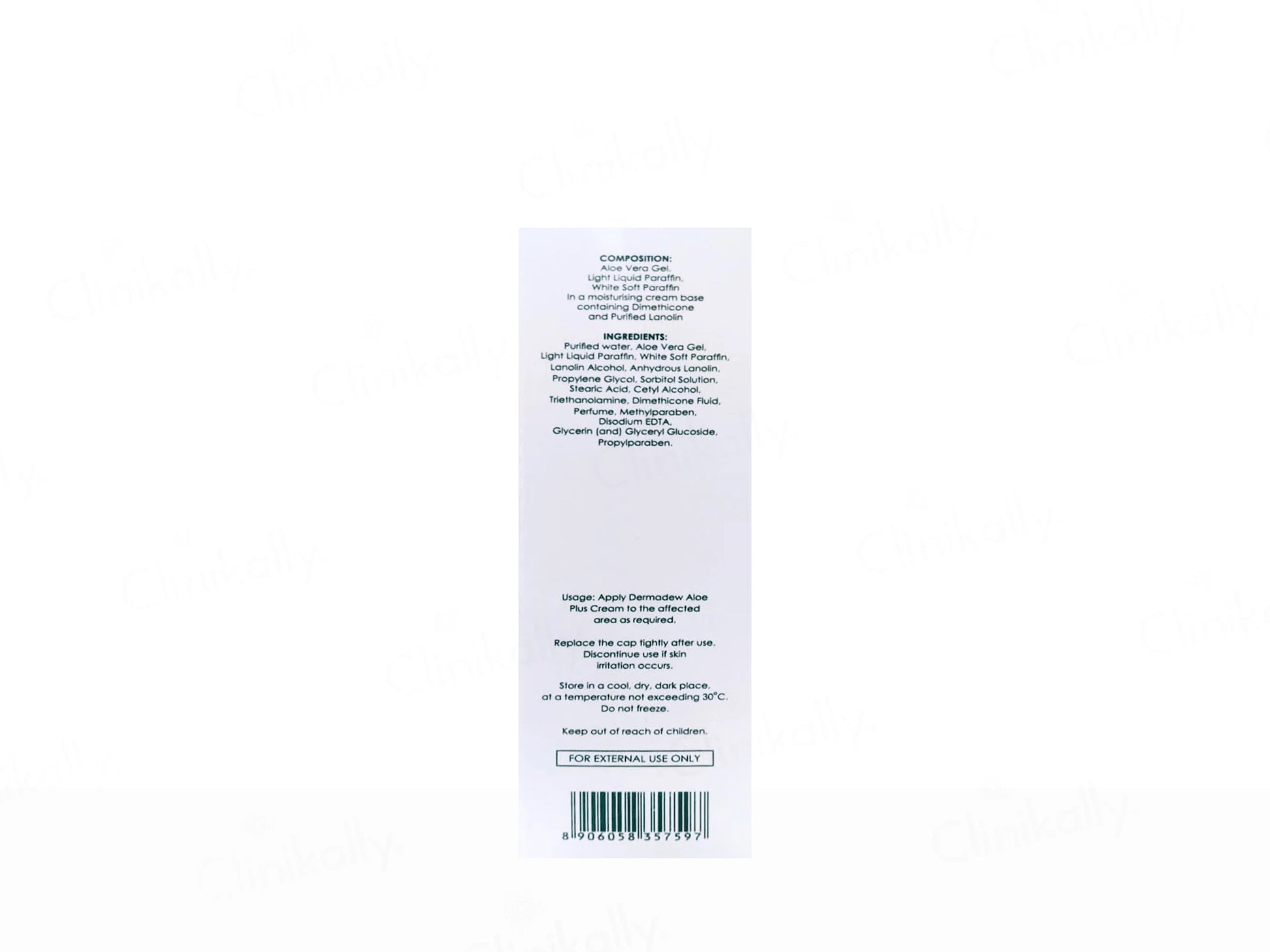 Dermadew Aloe Plus Moisturiser Cream 