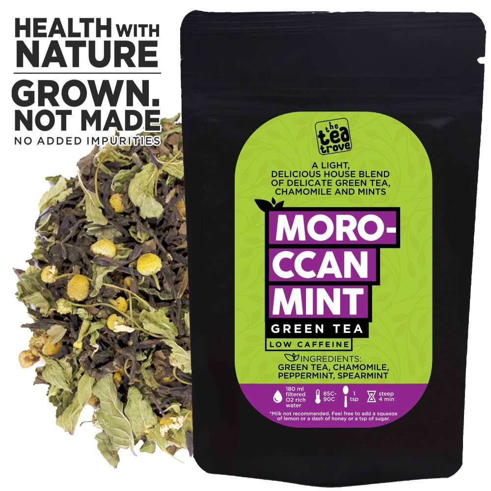 The Tea Trove - Moroccan Mint Green Tea  Grab2Buy The Tea Trove Grab2Buy