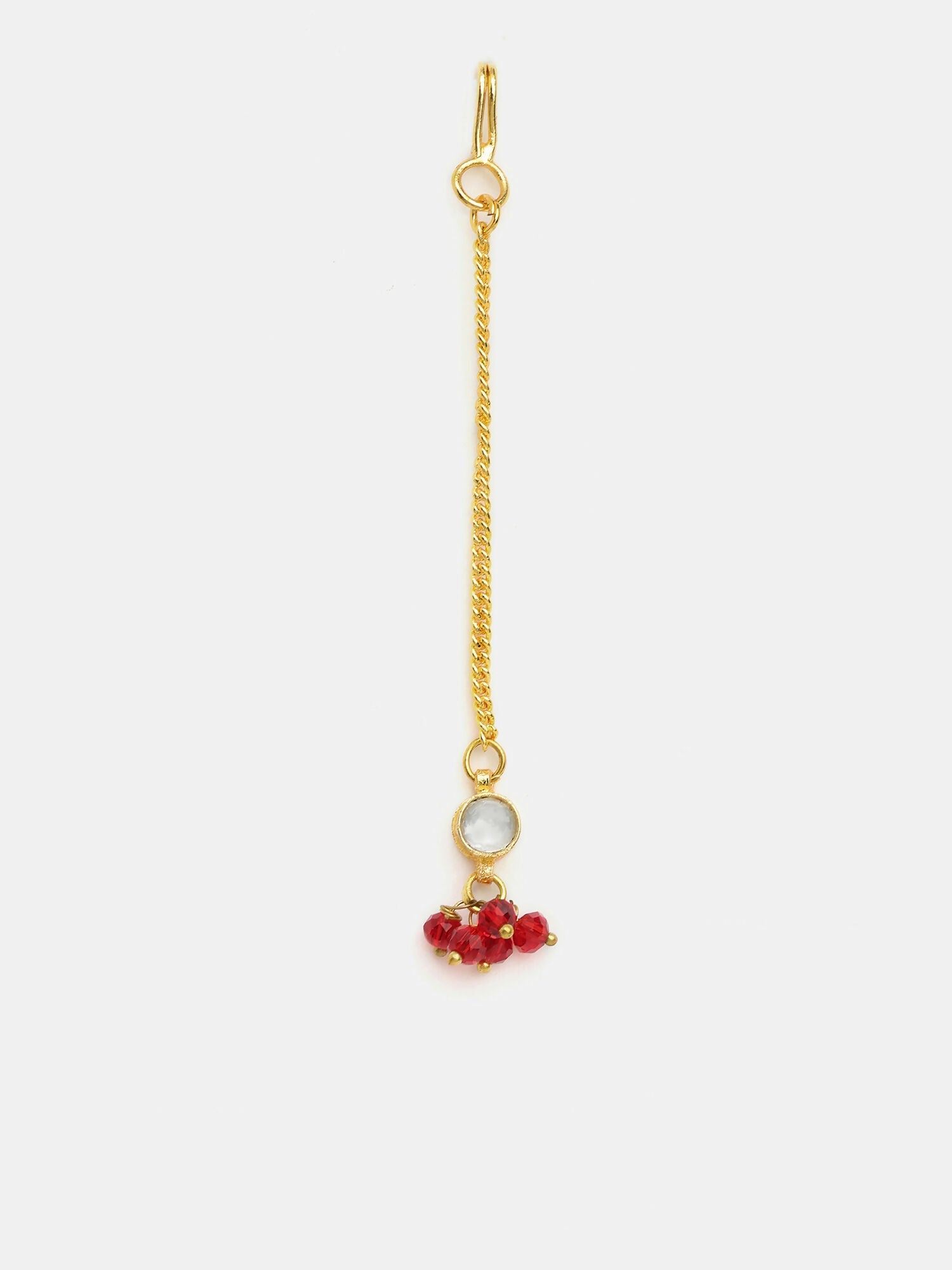 Ruby Raang Noor-E-Laal Pearl Tikka Set
