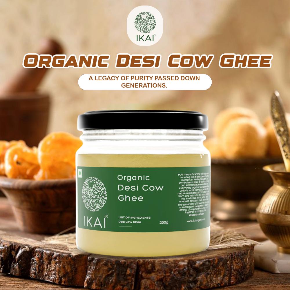 IKAI Organic Desi Cow Ghee 