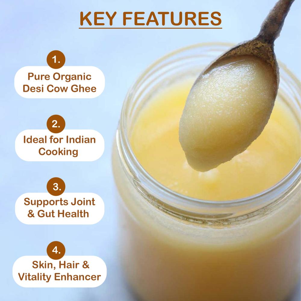 IKAI Organic Desi Cow Ghee 