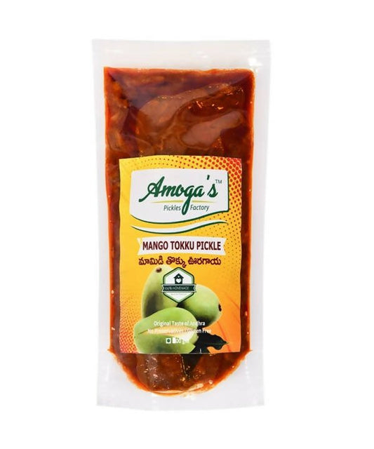 Amoga's Pickles Factory Andhra Authentic Mango Thokku Pickle - Grab2buy