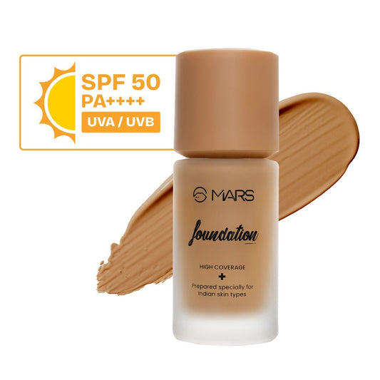 MARS Cosmetics SPF50 PA++++ High Coverage Liquid Foundation - 08 