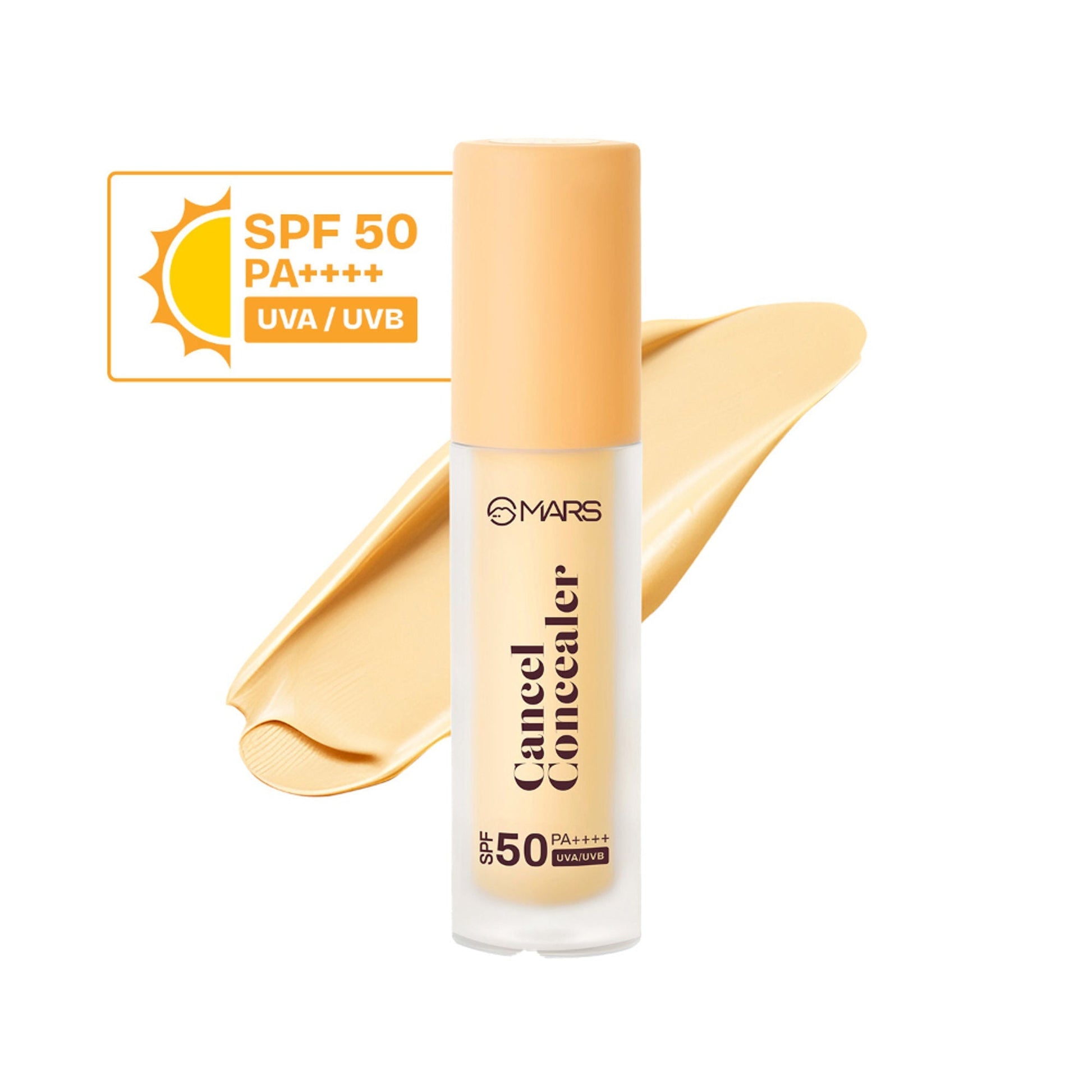 MARS Cosmetics SPF 50 PA++++ Cancel Concealer - 02 Yellow 