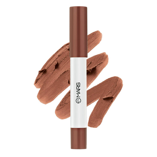 MARS Cosmetics Cloud Kiss Soft - Matte Lip Crayon - 02 Cocoa Whisper 