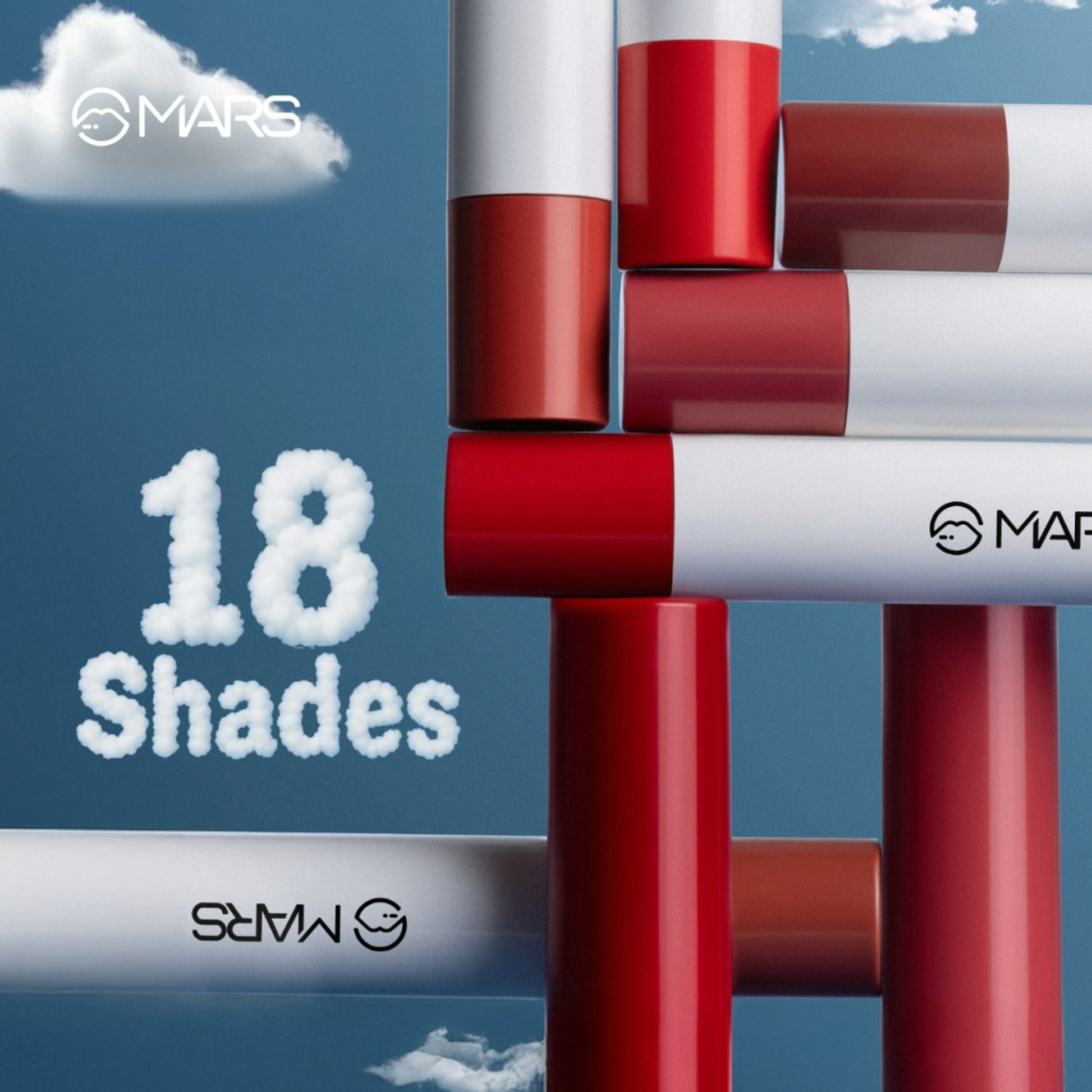 MARS Cosmetics Cloud Kiss Soft - Matte Lip Crayon - 04 Blush Mist 