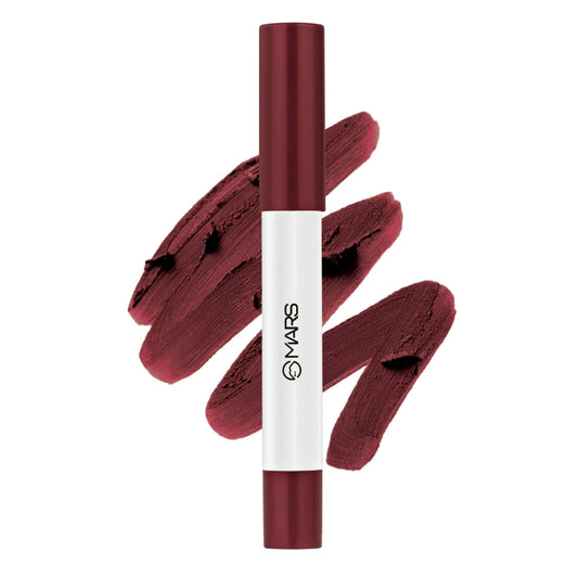 MARS Cosmetics Cloud Kiss Soft - Matte Lip Crayon - 10 Plum Breeze 