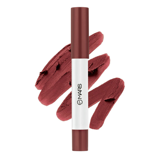 MARS Cosmetics Cloud Kiss Soft - Matte Lip Crayon - 15 Midnight Berry 