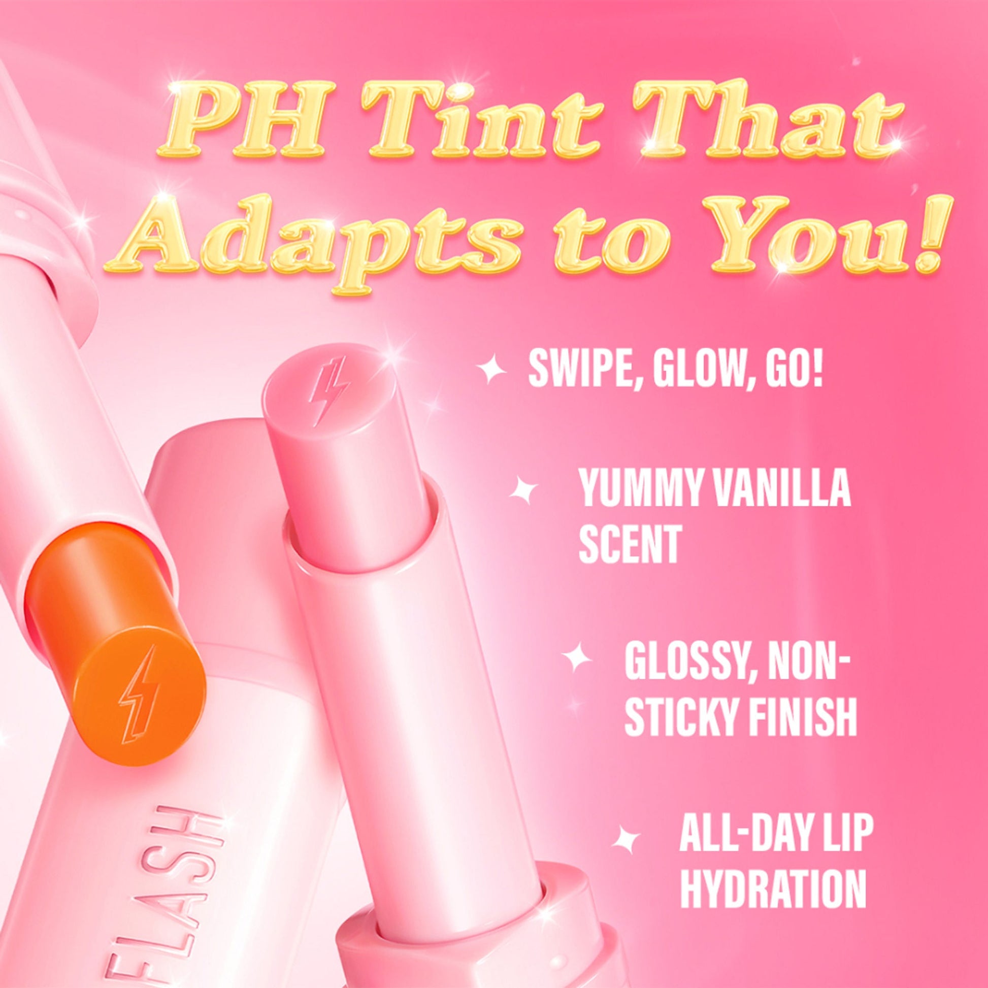 PINKFLASH Color Reviving Lip Balm - Hot Pk01 Petal Pink