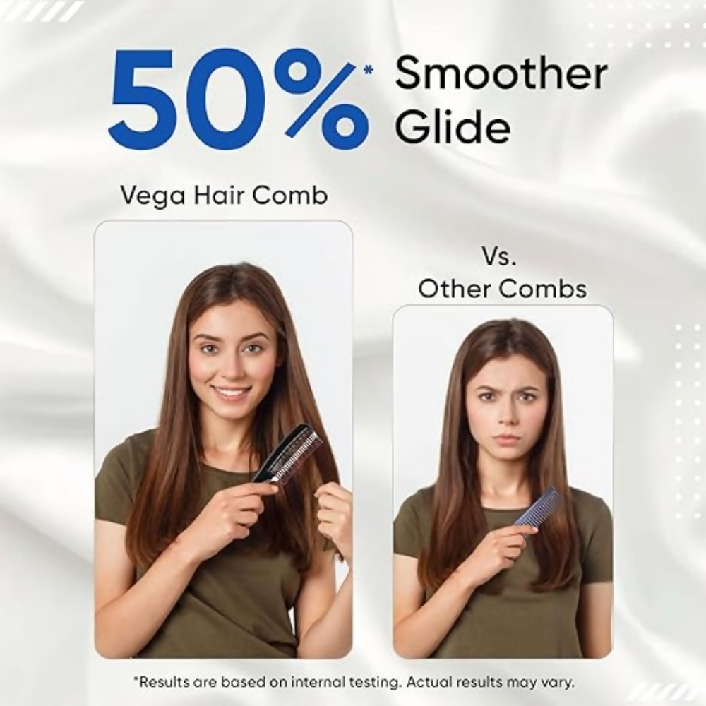 Vega Detangling Comb with 2 Row Teeth  Grab2Buy Vega Grab2Buy