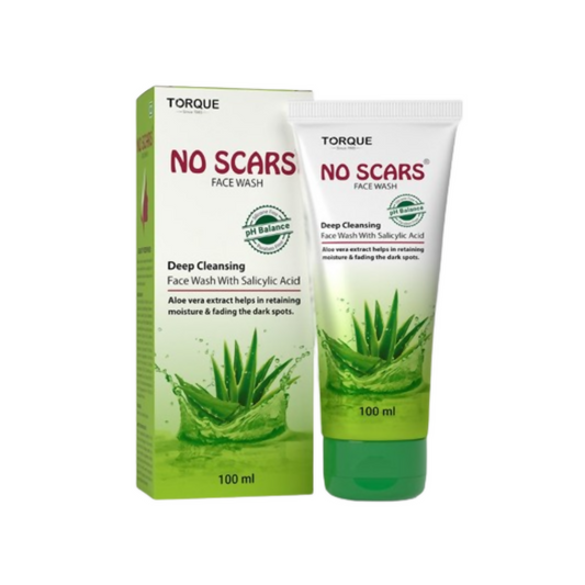 Torque's No Scars Aloevera Face Wash For Deep Cleansing