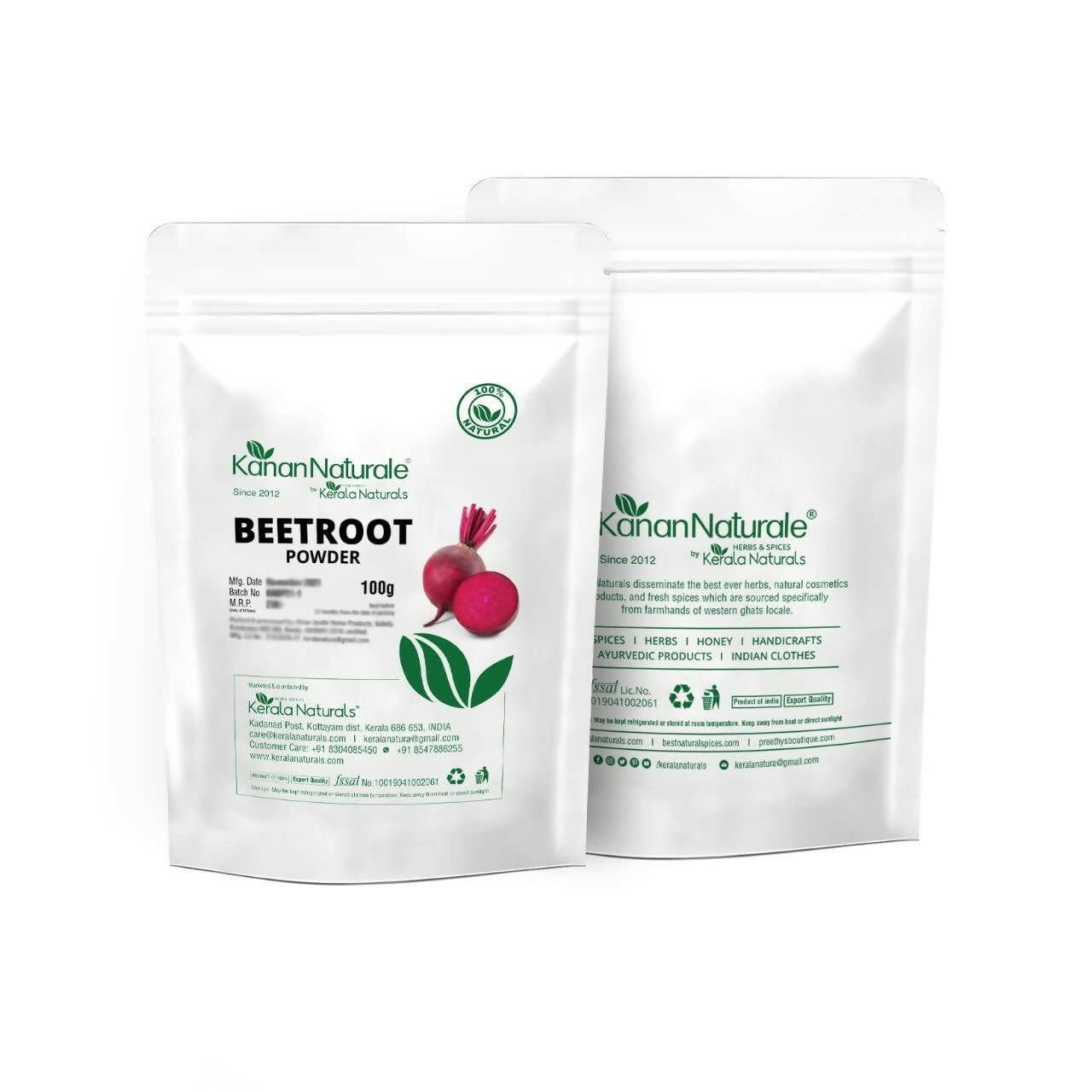 Kerala Naturals Beetroot Powder 
