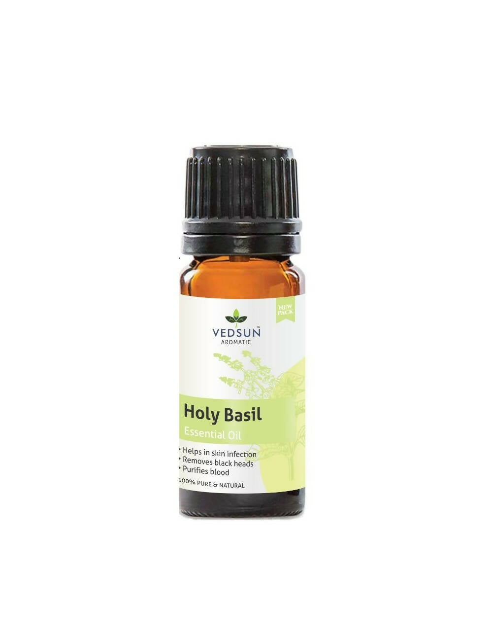 Vedsun Naturals Tulsi/Holy Basil Oil Pure & Organic for Skin 