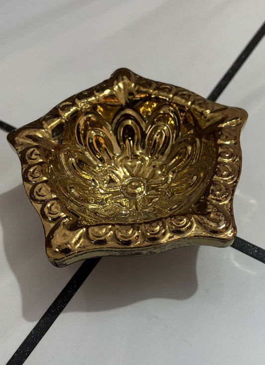 Wood estate Crafted From Metal Designer Diya  Grab2Buy Prazu Fashion Grab2Buy