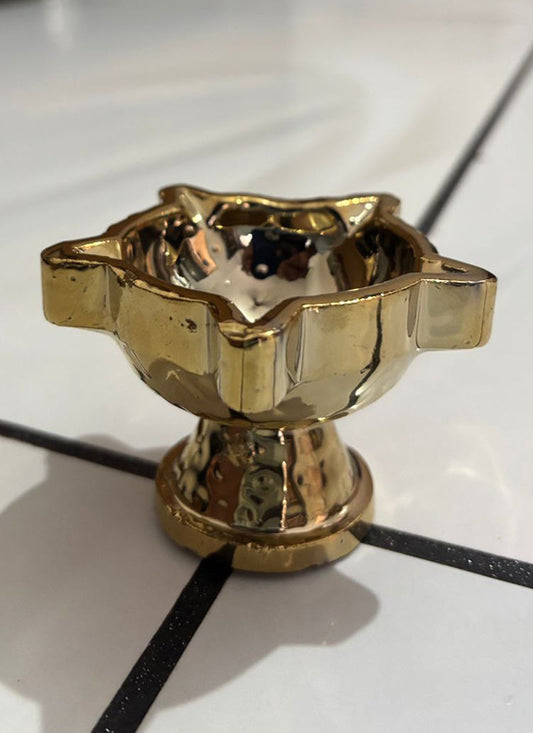 Wood estate Crafted From Metal Designer Diya  Grab2Buy Prazu Fashion Grab2Buy