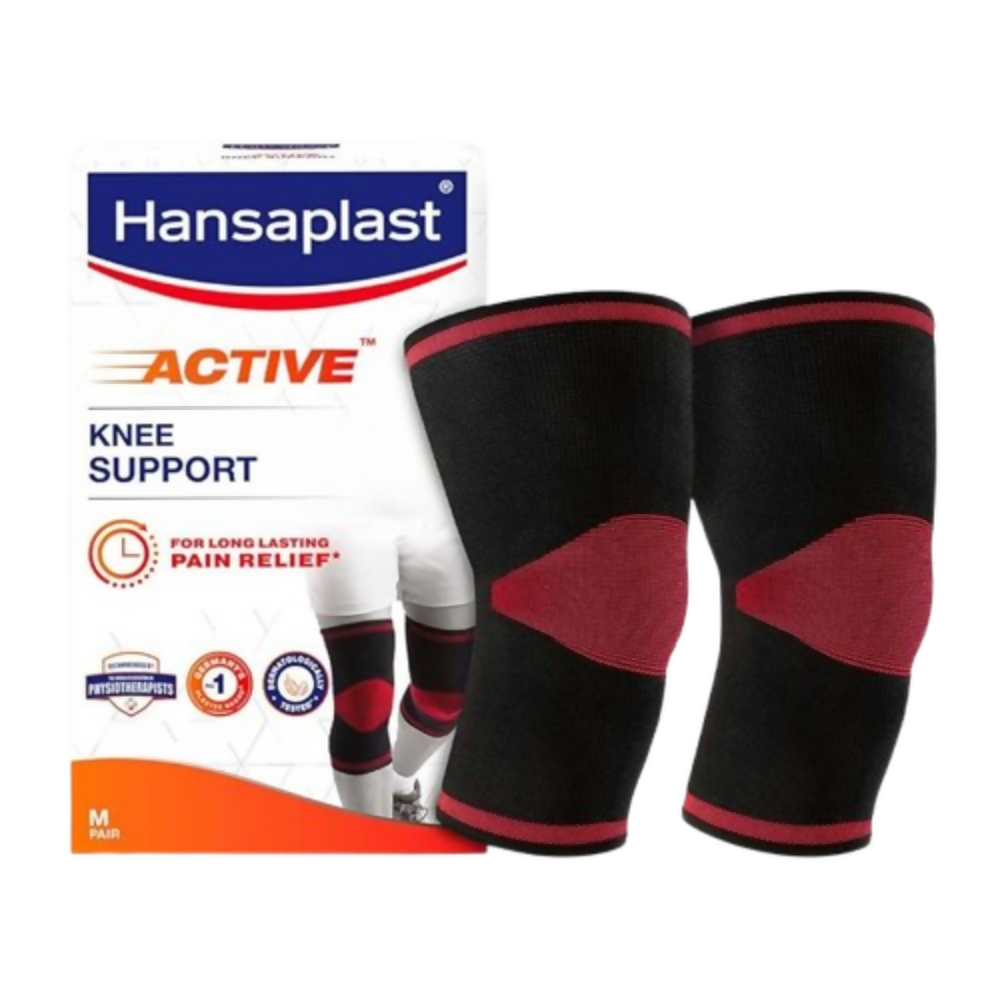 Hansaplast Active Knee Support for Men & Women (Pair) 