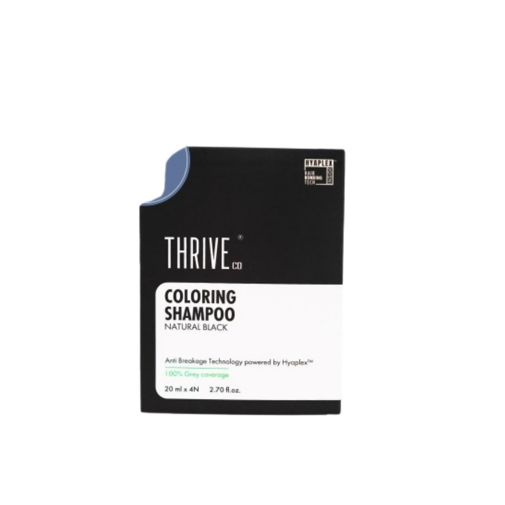 ThriveCo Coloring Shampoo - Natural Black 