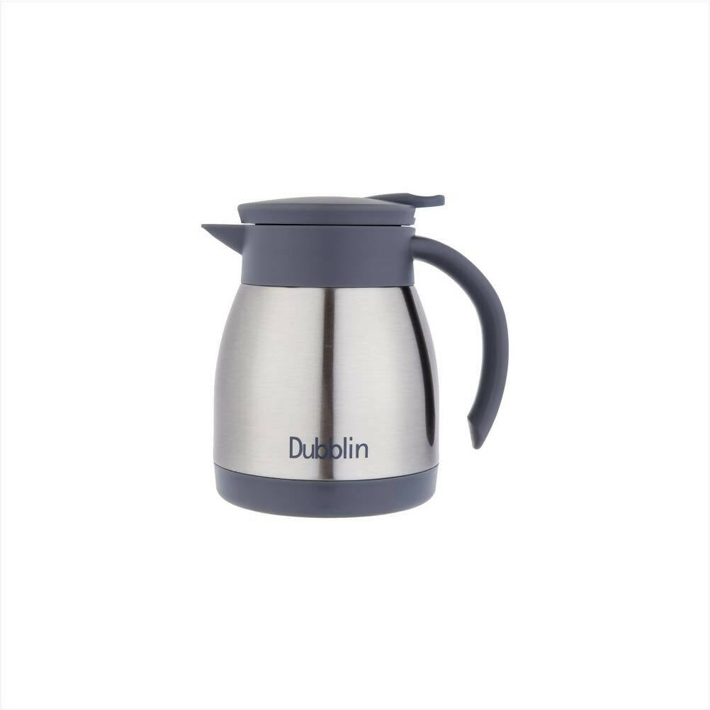 Dubblin Cafe Stainless Steel Double Wall Vacuum Insulated Thermos Flask | Grab2Buy