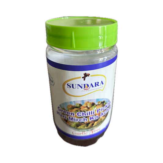 Sundara Green Chilli Pickle/ Hari Mirch Ka Achar - Grab2buy